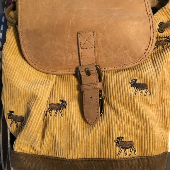 L.L. Bean Handbags - Llbean corduroy backpack